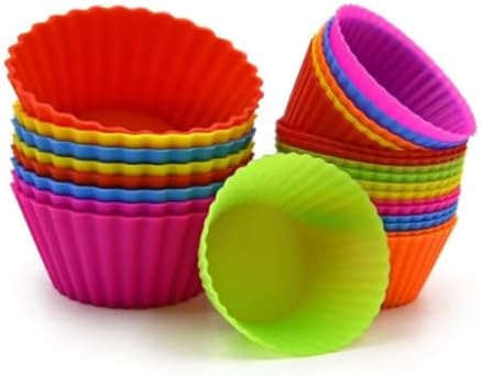 Forma Silicone Cupcake Pao De Queijo Empada 10 Unidades