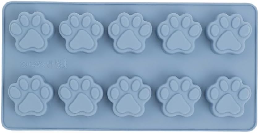 Forma de silicone patinhas multiuso resistente Oikos Animal