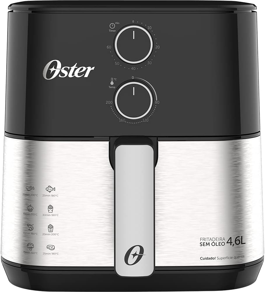Fritadeira Sem Oleo Oster 127V OFRT520 PRETO