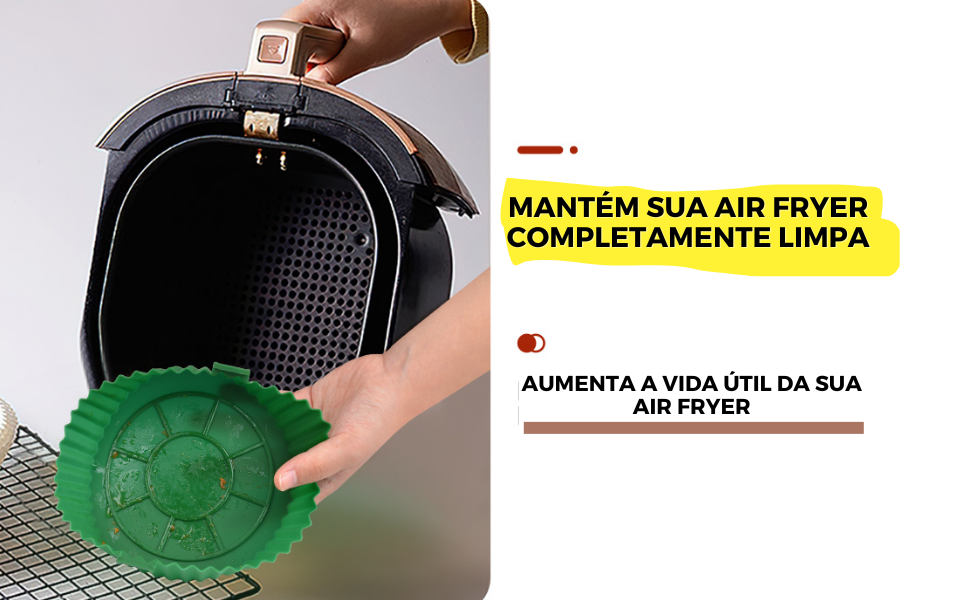 forma de silicone air fryer
