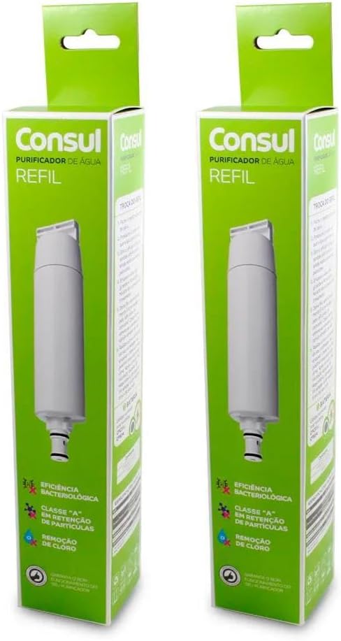 Kit 2 Refil Filtro Consul CIX06AX para Purificador de Agua