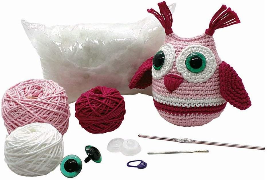 Kit Amigurumi Croche Coruja Kits for Kids