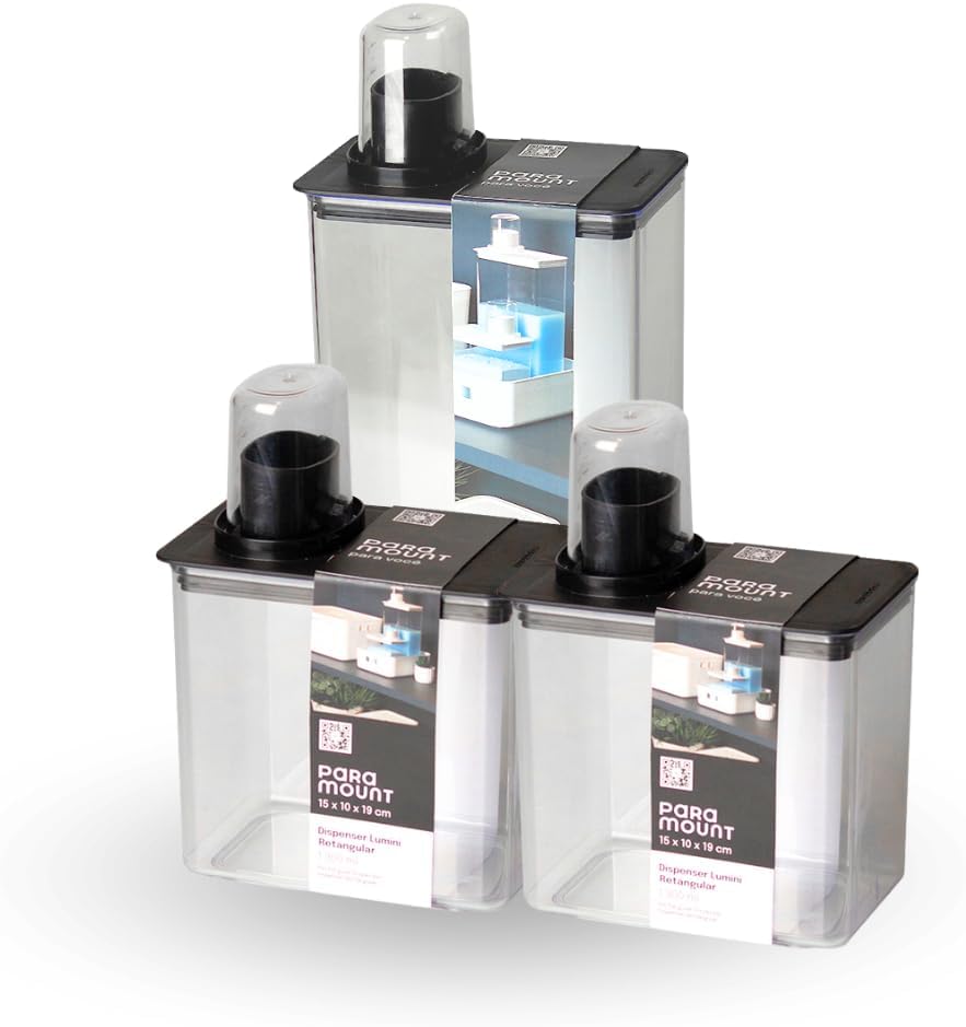 Kit Dispenser de Lavanderia Sabao Liquido Sabao em