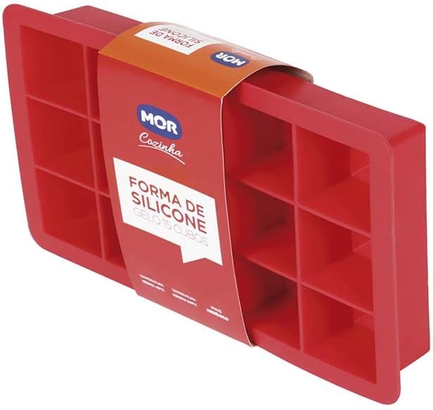 Mor Forma De Silicone Para Gelo 15 Cubos