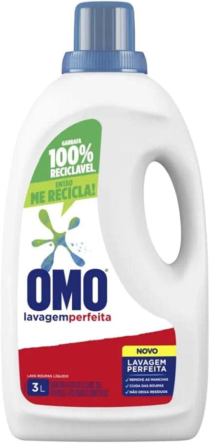 Omo Sabao Liquido Lavagem Perfeita 3L