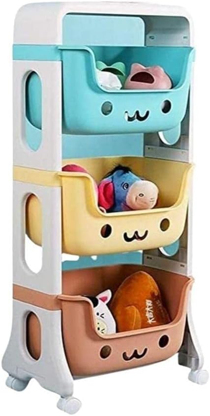 Organizador De Brinquedos Estante 3 Prateleiras