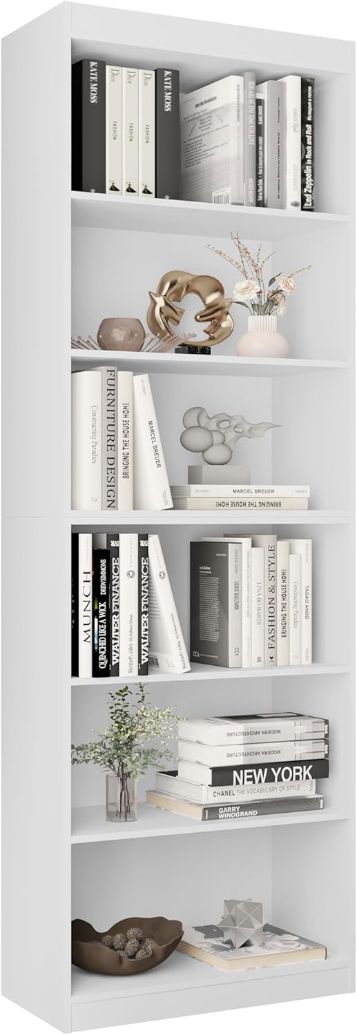 Organizador Livreiro Para Sala Escritorio Gold Branco