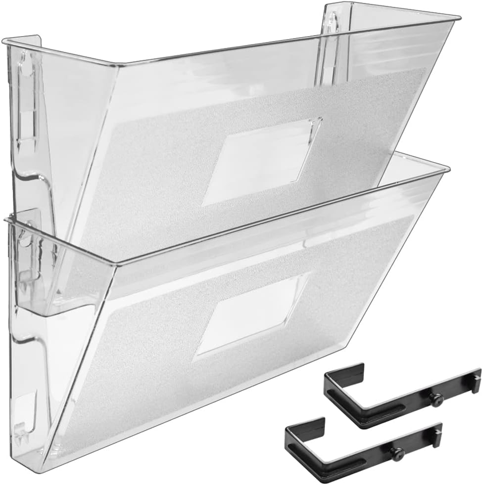 Organizador Modular Acrimet A4 Escaninho de parede Plastico Cor Cristal