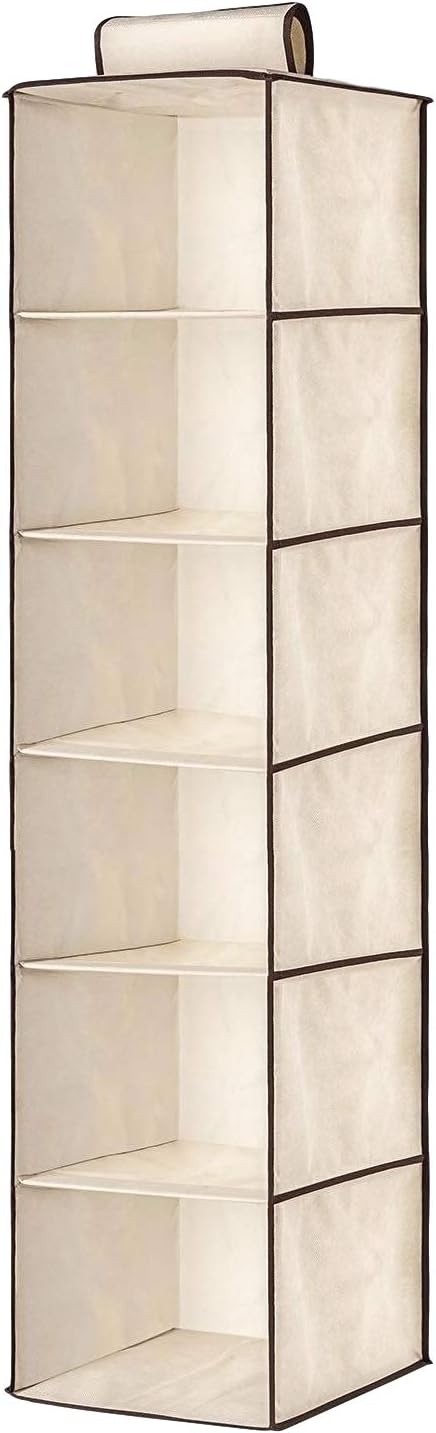 Organizador Roupas Armario Sapateira Dobravel 6 Espacos