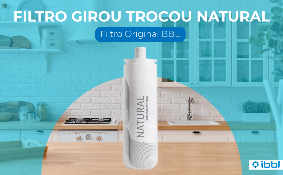 FILTRO DE ÁGUA NATURAL LACRADO - C + 3