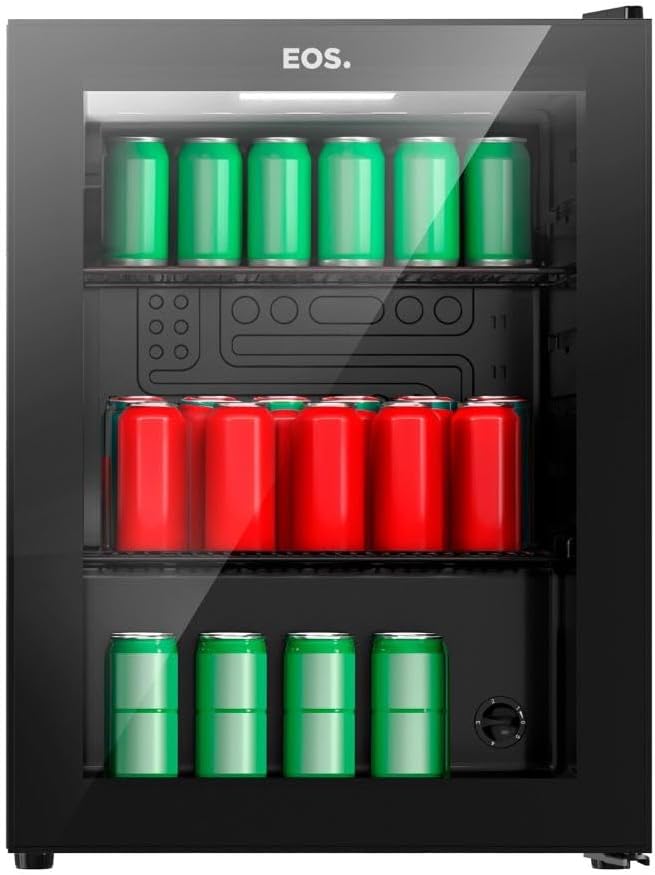 Refrigerador Expositor Vertical Eos 67 Litros Eco Gelo All Black