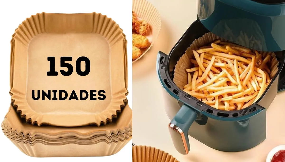 Revolucione sua Experiência de Cozimento com 150 Formas Descartáveis para AirFryer