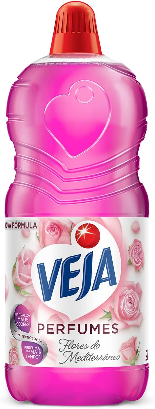 Veja Flores do Mediterraneo Limpador Perfumado 2L
