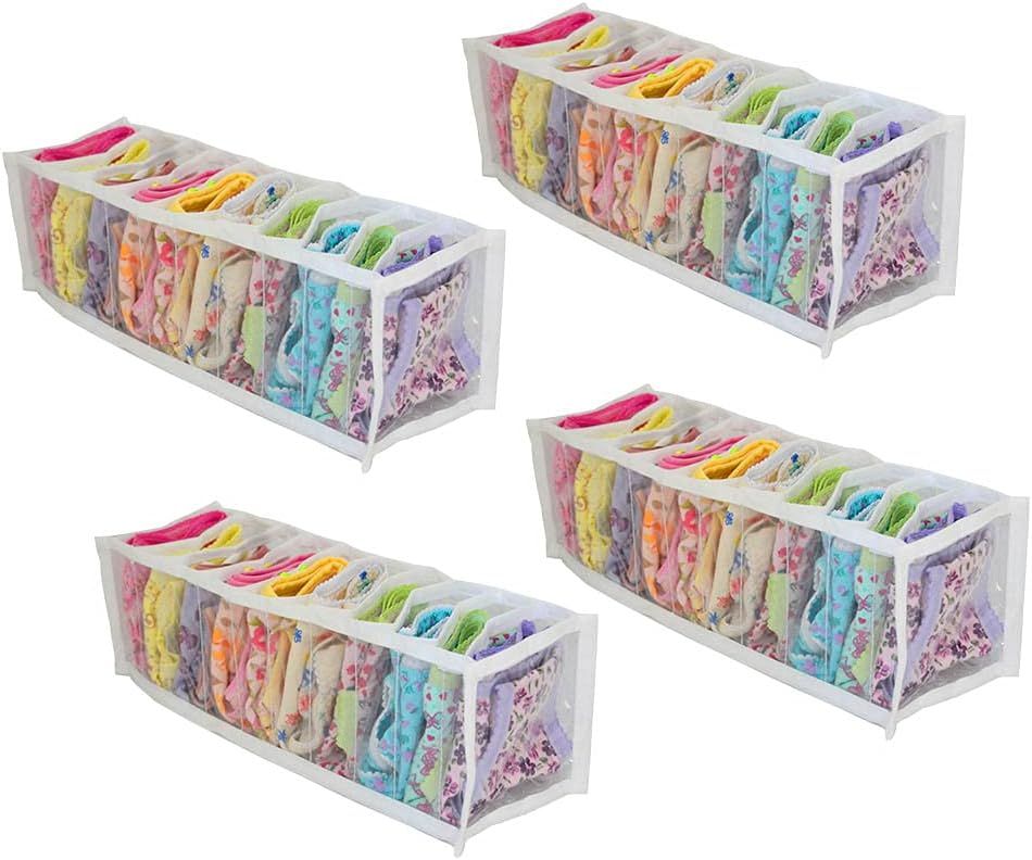 kit 4 Colmeia Organizadora de gavetas para calcinha meias cuecas