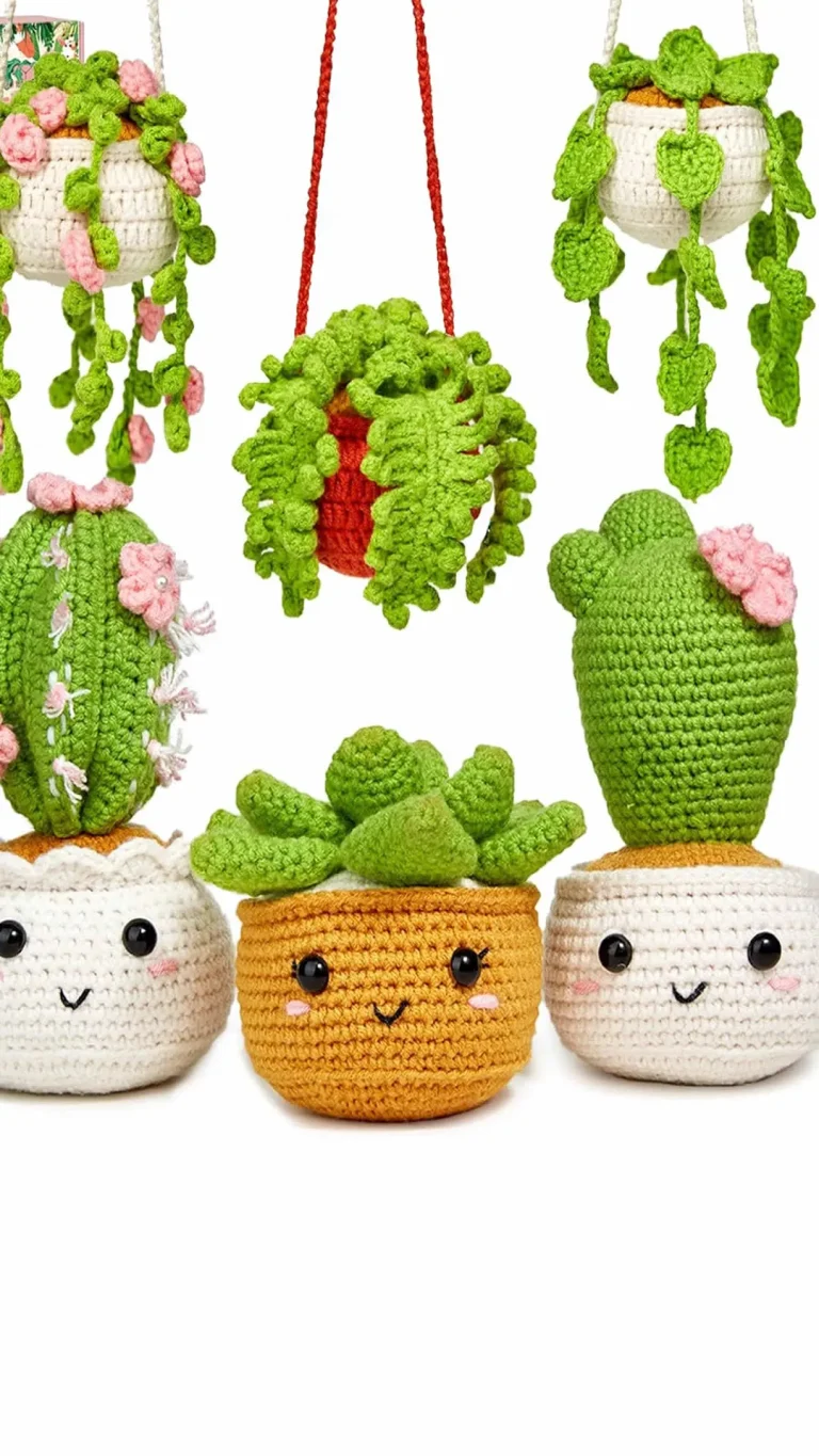 kits de crochê para adultos Amigurumi artesanato de tricô