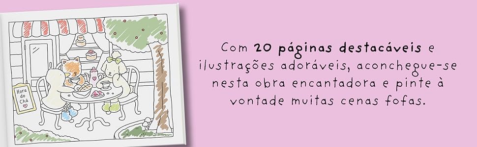 Com 20 páginas destacáveis e ilustrações adoráveis, aconchegue-se nesta obra encantadora...