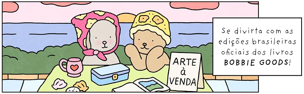  Se divirta com as edições brasileiras oficiais dos livros Bobbie Goods.