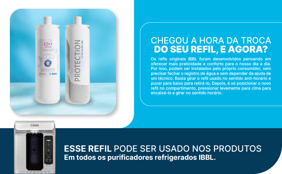 FILTRO DE ÁGUA PROTECTION LACRADO - CZ + 7 