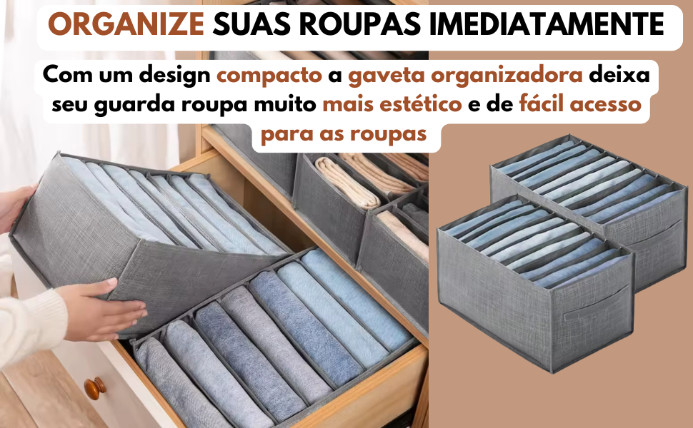 kit caixa organizadora