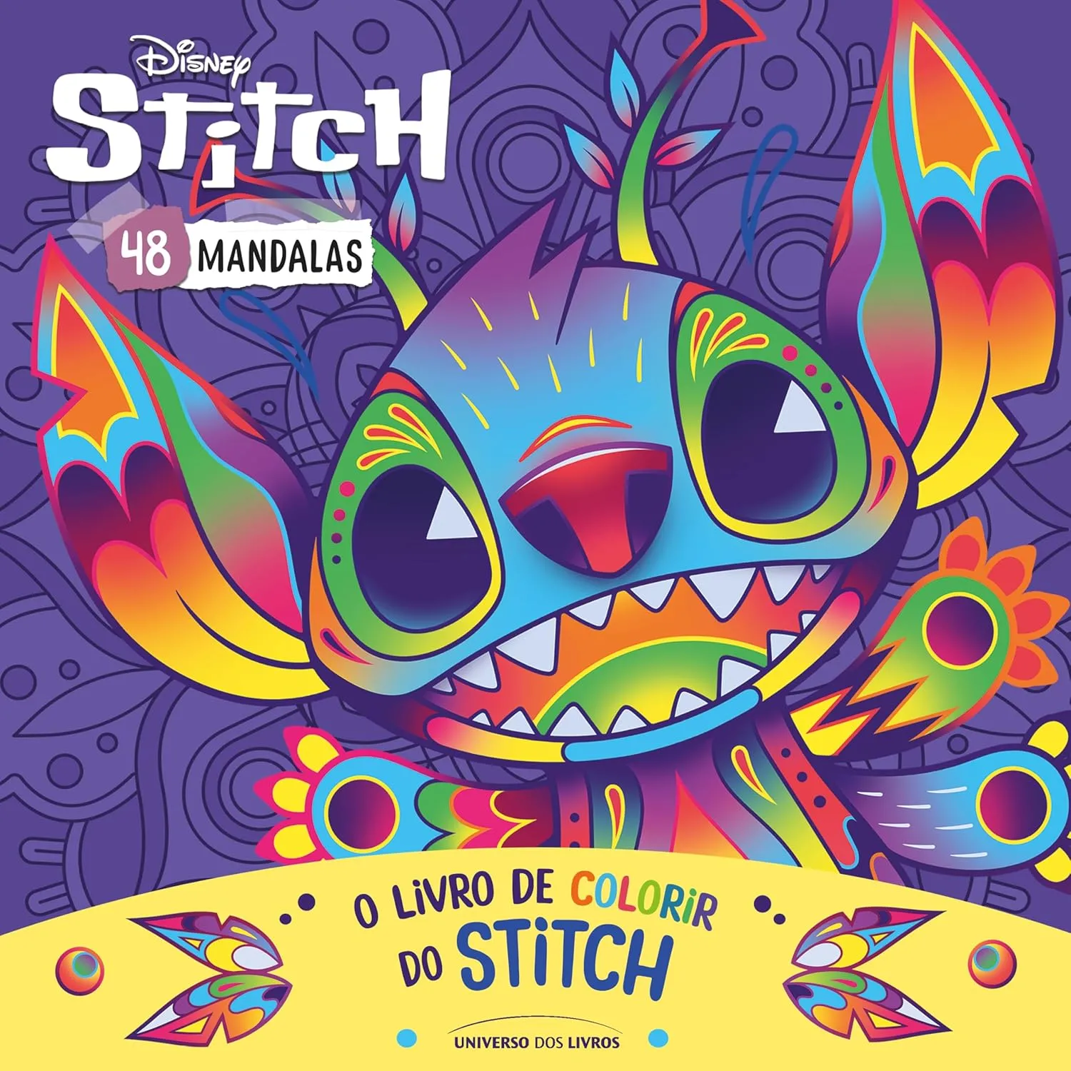 O livro de colorir do Stitch