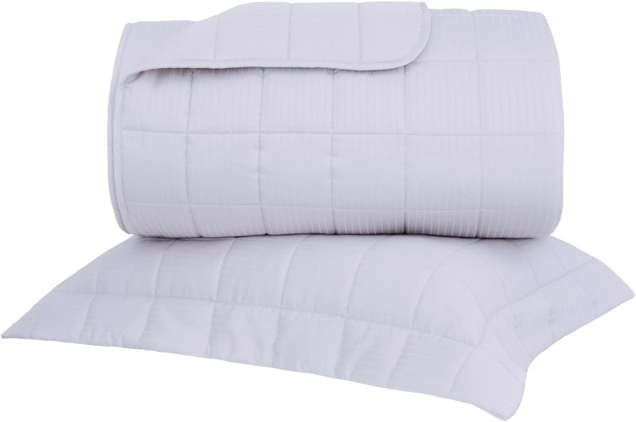 Buddemeyer Kit Colcha Solteiro Cetim 300 Fios Damask Stripes 100