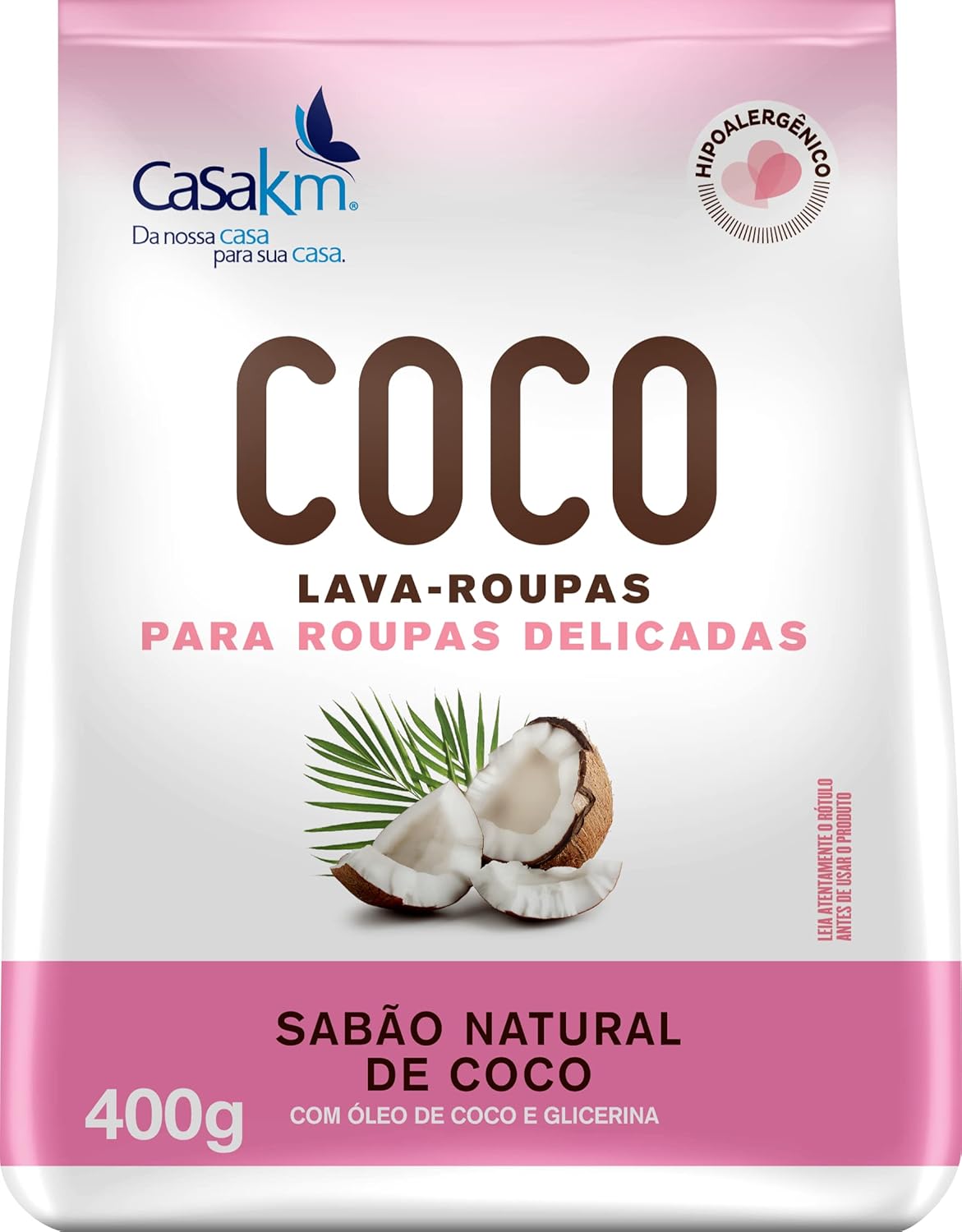COCO Lava Roupas Casa Km Roupas Delicadas 400G