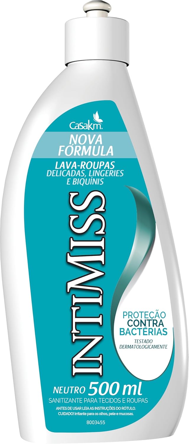 Casa Km Lava Roupas Intimas E Delicadas Intimiss Neutro 500Ml