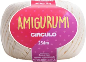 Círculo Fio Amigurumi Linha Novelo 254m 125g