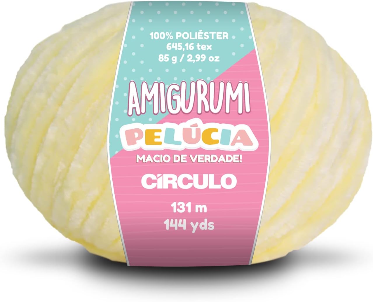 Circulo Fio Amigurumi Pelucia fio de veludo especial de