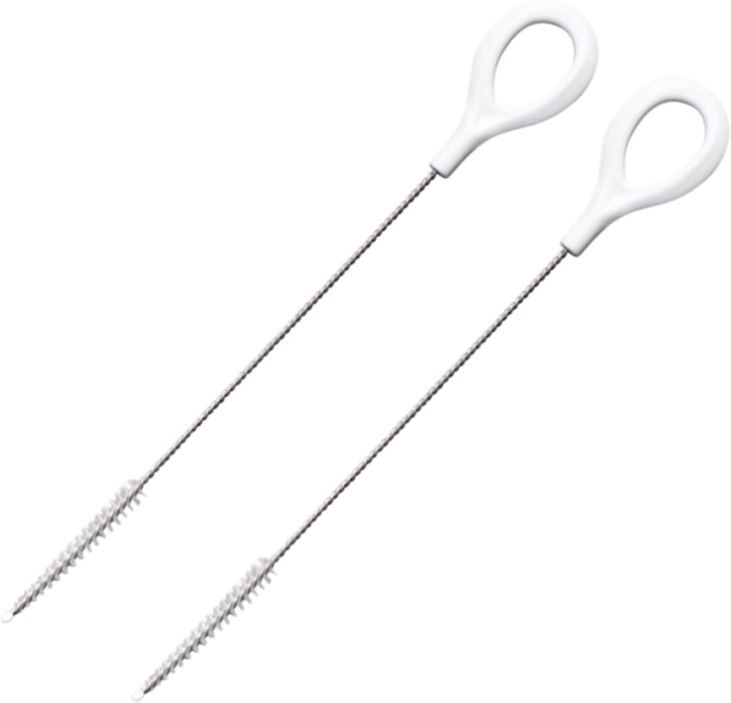 Clingo Escova para Canudo com Argola 2 un Branco