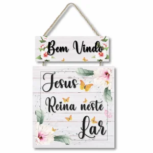 Conheça a placa decorativa que está transformando lares em ambientes sagrados
