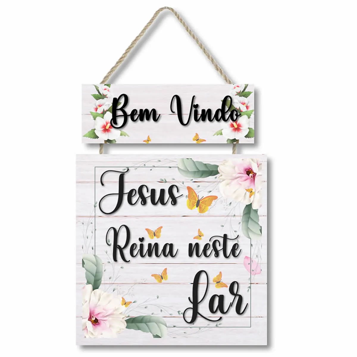 Conheça a placa decorativa que está transformando lares em ambientes sagrados