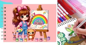 Descubra o Kit Completo para Colorir que Está Revolucionando a Arte Criativa