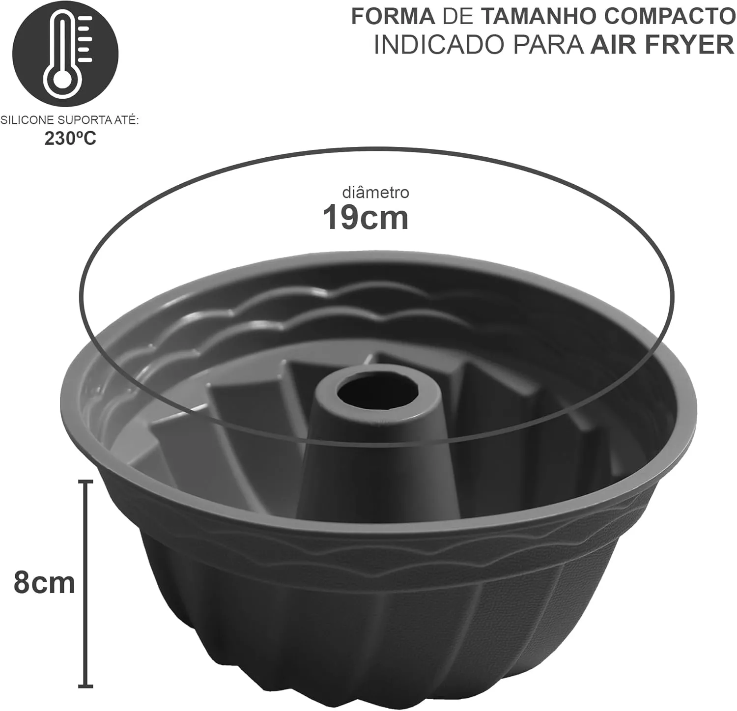Conheça o kit 3 formas para Air Fryer que revoluciona seu cozimento 1