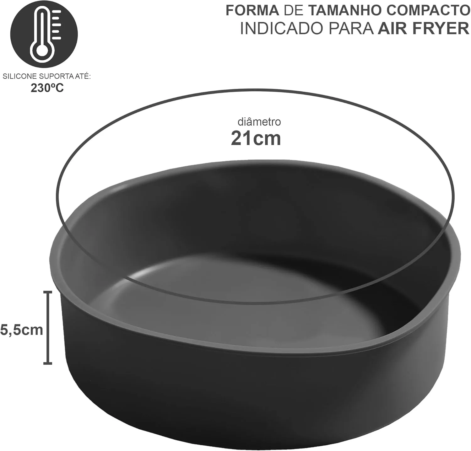 Conheça o kit 3 formas para Air Fryer que revoluciona seu cozimento 2