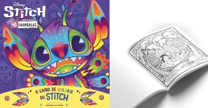 Descubra O Encantador Livro de Colorir do Stitch