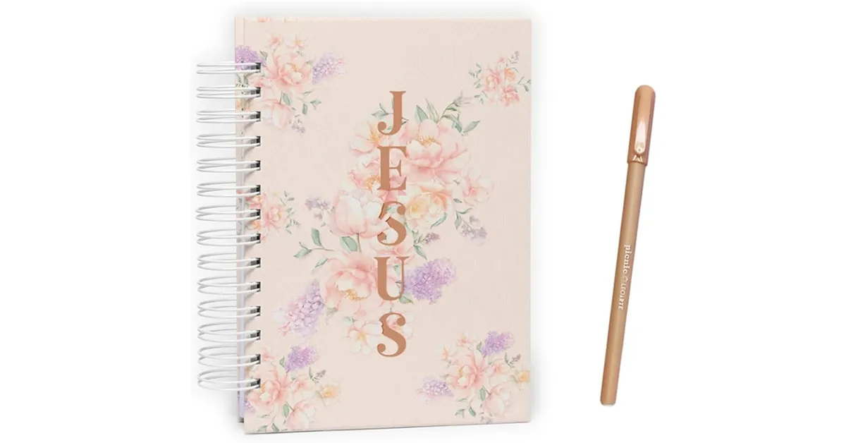 Descubra o Caderno Devocional Floral Evangélico Que Transformará Sua Intimidade Com Deus