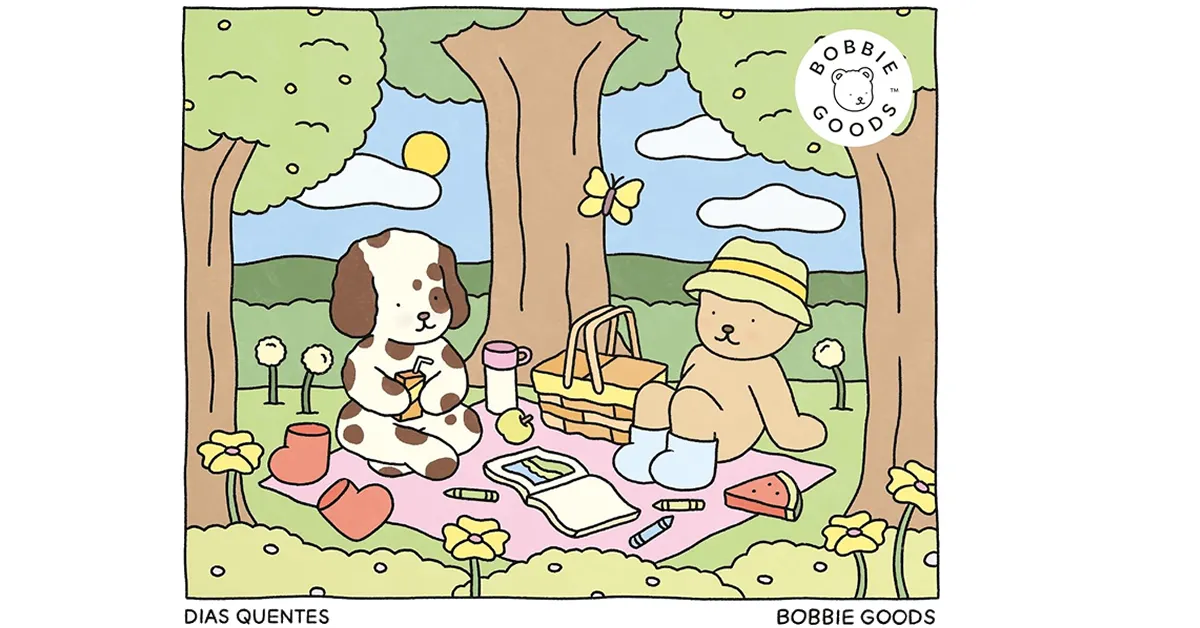 Descubra o Mundo Encantador de Cores Com o Livro Dias Quentes da Bobbie Goods
