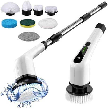 Esfregao Eletrico 9 Em 1 Mop Sem fio Escova De