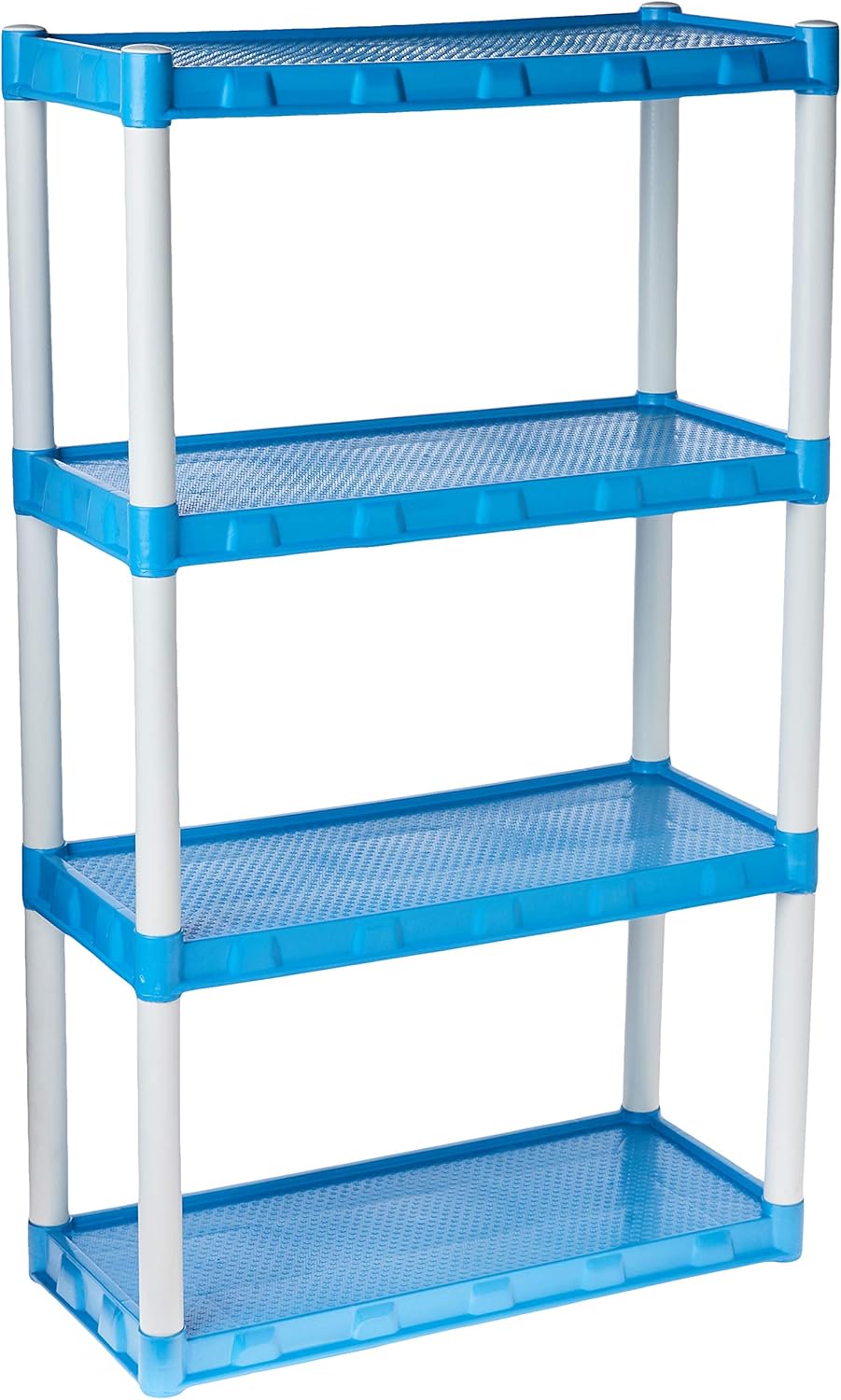 Estante Modular Plastica 4 Prateleiras Agraplast Azul Cod 917