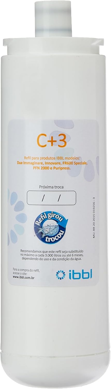 Filtro IBBL C3 para Purificador de Agua Branco