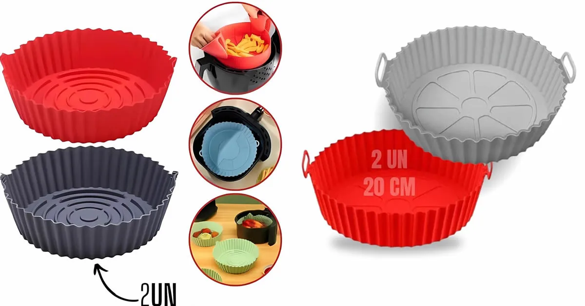 Formas de Silicone para Air Fryer O Guia Definitivo para Revolucionar Sua Cozinha
