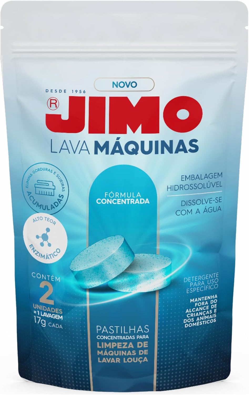 Jimo Lava Maquinas Lavagem Interna de Lava Louca Limpeza e
