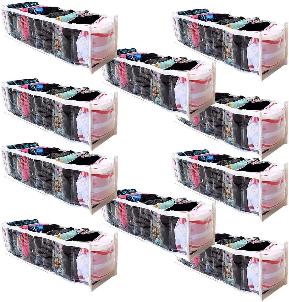 KIT 10 colmeia organizadoras gaveta P bebe com 10 espacos