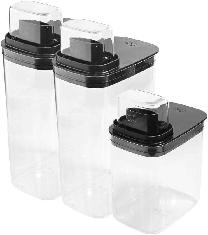 Kit 3 Dispenser para Sabao em po Amaciante Flow