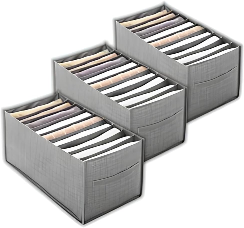Kit C3 Organizadores de Roupas Linha Premium C9 Divisorias Colmeia