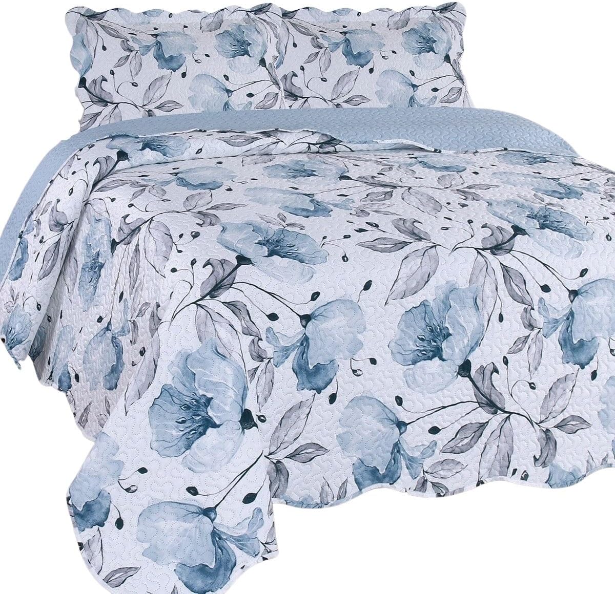 Kit Colcha Cobre Leito Super King Teresina Lilas