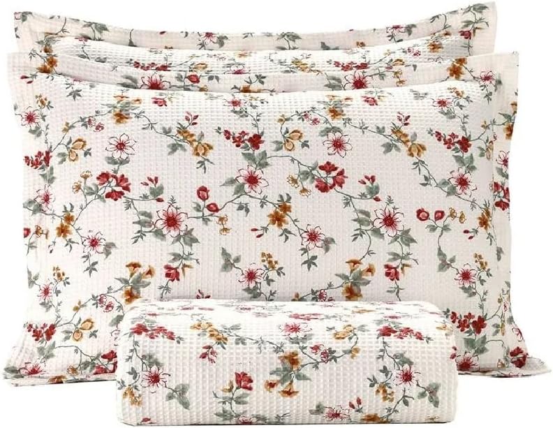 Kit Colcha Queen Piquet Estampado Bianca Dohler