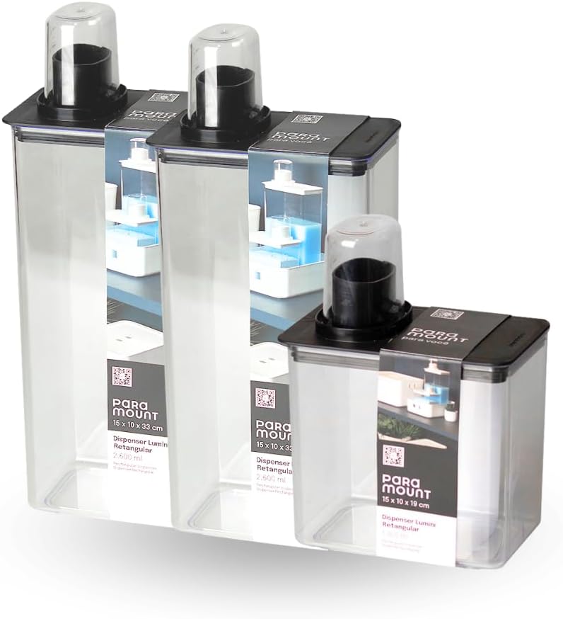 Kit Dispenser de Lavanderia Sabao Liquido Sabao Liquido