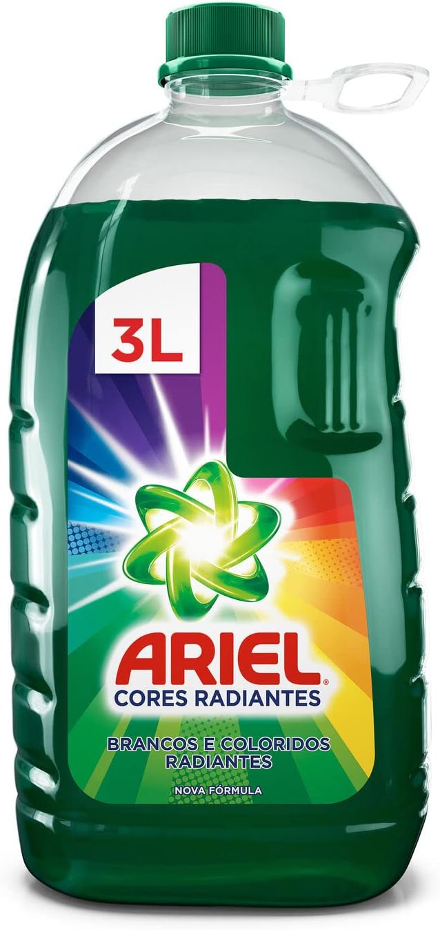 Lava Roupas Ariel Cores Radiantes 3L